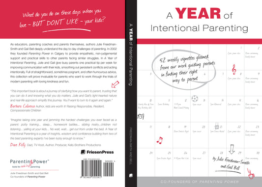 A YEAR of Intentional Parenting front and back covers